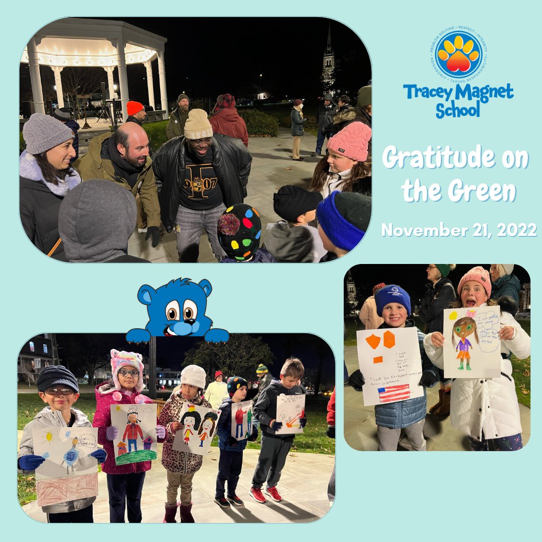 Several of our 3rd Grade Cubs participated in this year's Gratitude on the Green event hosted by <a href="/Norwalk_Green/">Norwalk Green Association</a>. They also got to meet and speak with <a href="/MayorRilling/">Mayor Harry Rilling</a>, <a href="/senatorduff/">Senator Bob Duff, Majority Leader, Connecticut</a> , <a href="/JoshMGoldstein/">Josh Goldstein</a>  &amp; State Rep Kadeem Roberts! What a great night! 

<a href="/NorwalkPS/">NorwalkPublicSchools</a> #norwalk #norwalkct