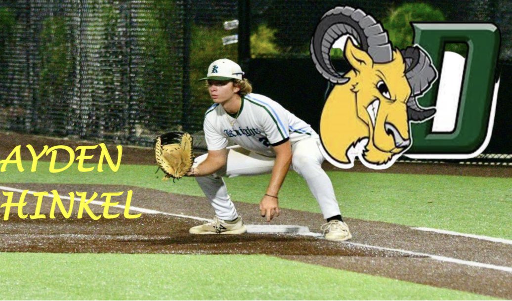 Hink23 (@hink231) on Twitter photo I’m excited to announce my commitment to Delaware Valley University! I’d like to thank God, my family, my teammates and my coaches who have made this opportunity possible!
Go Aggies !! <a href="/CoachLindsay_6/">Kyle Lindsay</a> <a href="/DVU_baseball/">DelVal Baseball</a> <a href="/ParrishBaseball/">Parrish Community HS Bulls Baseball</a> <a href="/KnightKnationFL/">Knights Knation Florida</a> I’m excited to announce my commitment to Delaware Valley University! I’d like to thank God, my family, my teammates and my coaches who have made this opportunity possible!
Go Aggies !! <a href="/CoachLindsay_6/">Kyle Lindsay</a> <a href="/DVU_baseball/">DelVal Baseball</a> <a href="/ParrishBaseball/">Parrish Community HS Bulls Baseball</a> <a href="/KnightKnationFL/">Knights Knation Florida</a>