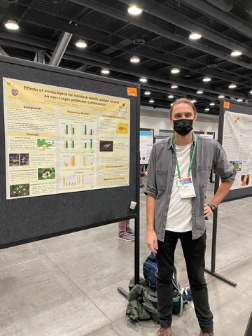HillierLab's tweet image. More highlights of @AcadiaU stars at last week's #EntSoc22! Congratulations! 
 @AcadiaBio
 @acadiaresearch
