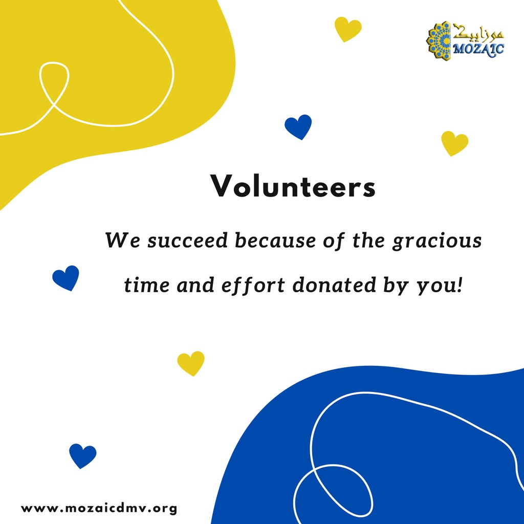 MozaicDMV's tweet photo. Mozaic wants to thank all who lent a hand in helping those in need! Mozaic has supported 385 families and 120 individuals since its launch.

We could not have done it without you! 💙💛💙 Thank YOU! 💙💛💙

#donors #grantors #volunteers #thankful #thanksgiving #community #thankyou https://t.co/58qJzPLpP0