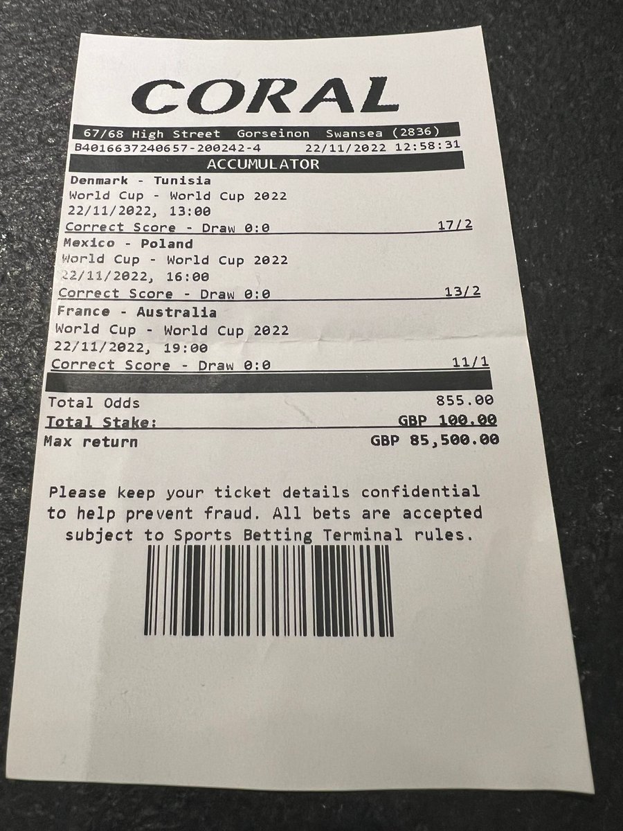 AwayDaysClub_'s tweet photo. betclever owner @RobRomanello is giving away £1,000 if his £85,000 World Cup bet lands.

Simply RT and follow to enter ✅️����

#FIFAWorldCup    🔞|begambleaware https://t.co/03dJEx4jld