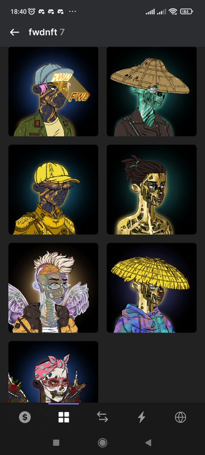 cryptocybr's tweet photo. Just changes my pfp #NewProfilePic @FWDNFT art fiiire 🔥🔥
#NFTCommunity #SolanaNFTs #NFTs https://t.co/dAVWUplplO