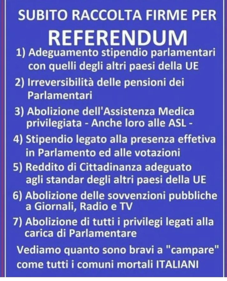 rozzo_barone's tweet photo. una semplice considerazione #Melonivergogna #meloni , anche i vostri stipendi ,vitalizi e pensioni ,creano un buco nello stato e non da poco compresi quelli dei manager, e consulenti   che in pratica non producono nulla.. anzi fanno fallire le aziende quelle poche che restano https://t.co/48XqsO2rWH