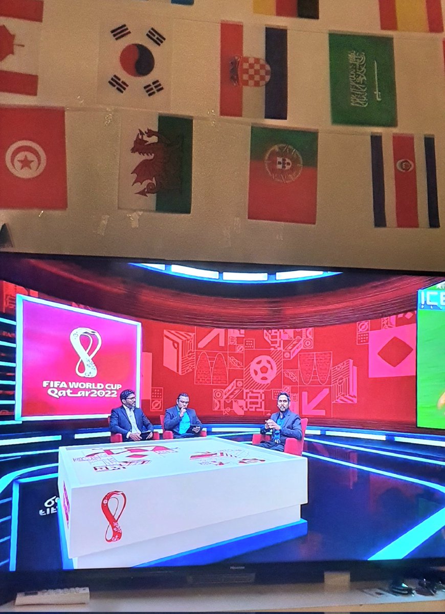 madeyzz's tweet photo. One of the best analysts &amp; Host 👈
@HamzaHamty
@alisuzain
#FIFAWorldCupQatar2022 
Hamty mee man ekey @Adhuhem https://t.co/1srstsrOpb