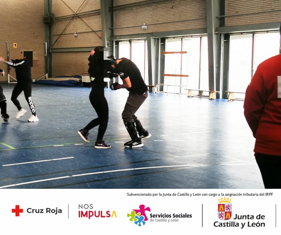 CruzRojaLeonES's tweet photo. En el marco del proyecto ATENCIÓN INTEGRAL A MUJERES VÍCTIMAS DE VIOLENCIA DE GÉNERO de @familiajcyl hemos realizado un curso de Defesa personal- Autoprotección impartido por profesionales del Club IMPACT SPORT ISCD en colaboración con @AVillaquilambre
#Empoder@MujerVGCyL https://t.co/0xAQF4p73o