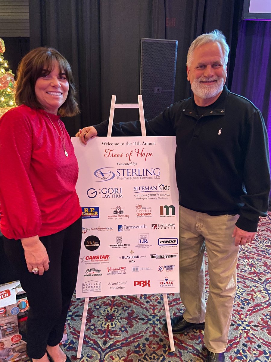 TheUnicoSystem's tweet image. We are a proud sponsor of @Kellsies_Hope! Owner, @ShannonIntaglia, accompanied by his wife, Beth Intagliata, attended the annual Trees of Hope auction this past weekend. We encourage everyone to check out the inspiring work this amazing foundation is doing for cancer research.