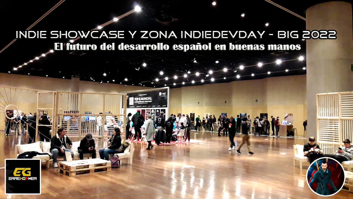 🖊️NUEVO #ARTÍCULO Indie Showcase y zona Indiedevday - BIG 2022: El futuro del desarrollo español en buenas manos.

"El sector de los videojuegos en España goza de buena salud y el futuro es muy prometedor."

📝<a href="/El_Viejo_Jugon/">Jon Shepard</a>

<a href="/bilbaogamesconf/">BIG Conference</a> <a href="/IndieDevDay/">IndieDevDay</a>
errekgamer.com/2022/11/22/ind…