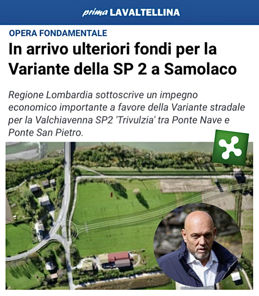 MassimoSertori_'s tweet photo. ❌❌DA #REGIONE UN ULTERIORE CONTRIBUTO DA 1 MILIONE PER LA VARIANTE ‘#TRIVULZIA’ TRA PONTE NAVE E PONTE SAN PIETRO❌❌
Oggi abbiamo compiuto un importante passo avanti verso la realizzazione di un’opera viabilistica attesa e che finalmente vedrà la luce. (1/2) https://t.co/2JWz9CveDD