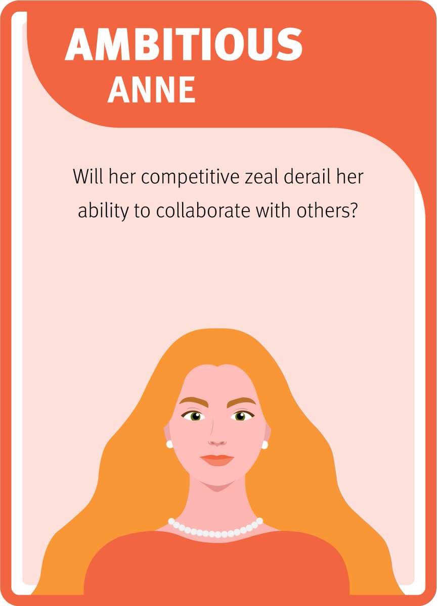 PsychometricsCA's tweet photo. Meet Anne! A high-potential employee who sets challenging goals and is relentlessly competitive. Her motto is “In it to win it!” Read more about Anne here 👉 https://t.co/B4cTlAXQs3 Have you ever worked with an Ambitious Anne?  #HighPotential #LeadershipDevelopment #SelfAwareness https://t.co/oUMZkkLFb4
