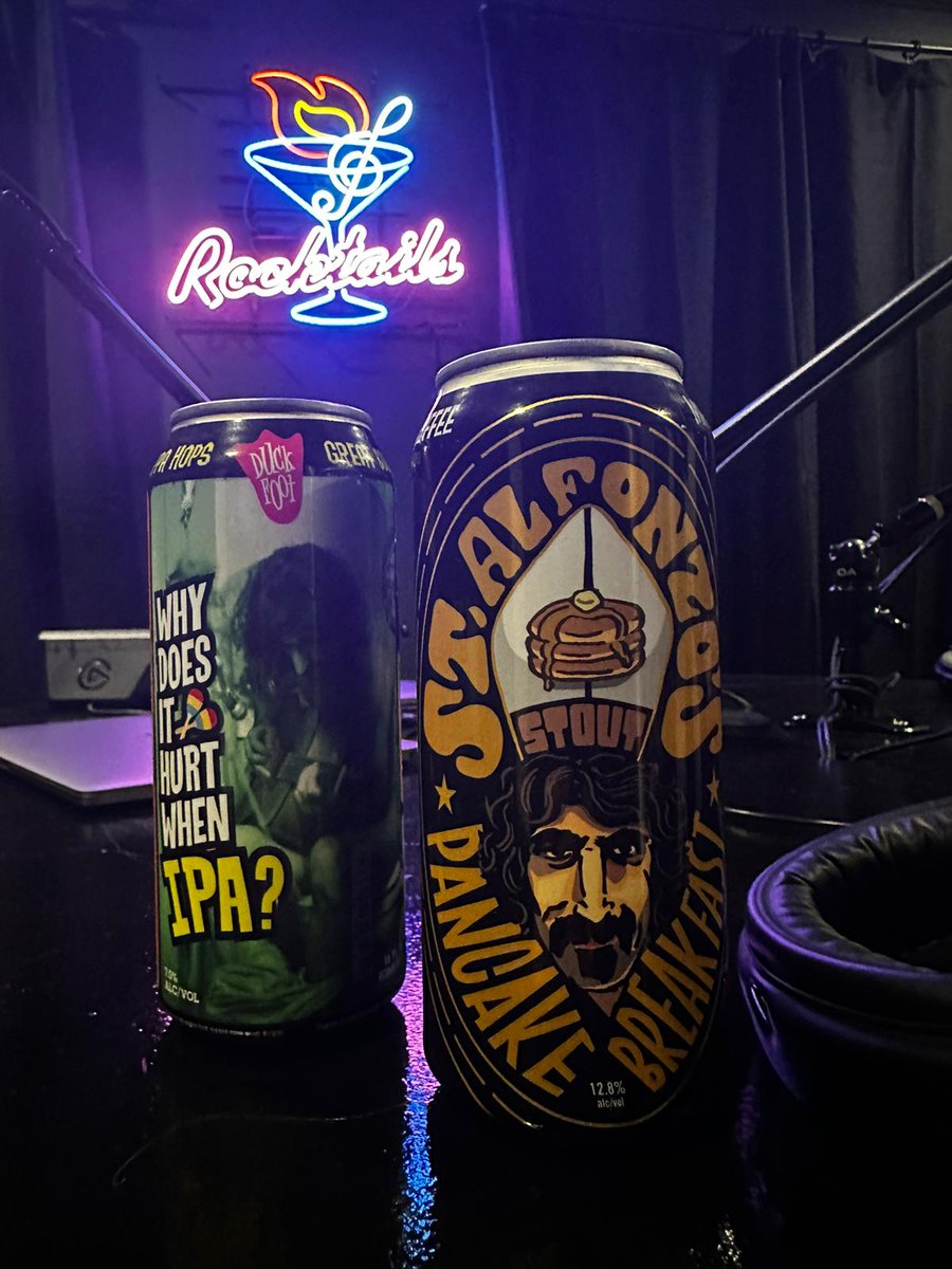 ROCKTAILS with Ahmet Zappa (@rocktailsradio) on Twitter photo Rock bands and beer. Some would say a more perfect combo has never existed.
And they'd be right. <a href="/DuckFootBeer/">Duck Foot Beer</a>
#duckfootbrewing #zappa #rocktails Rock bands and beer. Some would say a more perfect combo has never existed.
And they'd be right. <a href="/DuckFootBeer/">Duck Foot Beer</a>
#duckfootbrewing #zappa #rocktails