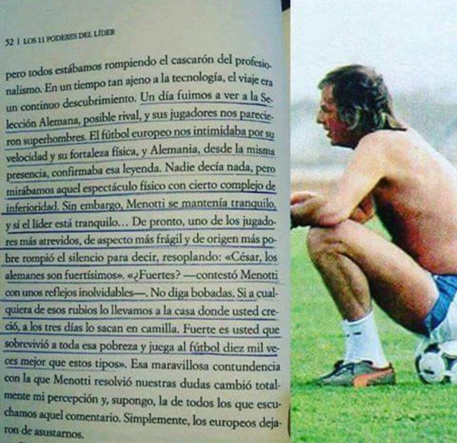 mario_campa's tweet photo. Una de las mejores críticas a la meritocracia (término en  su origen denostativo) nos la regaló Menotti.

Por acá está la fórmula para ganarle a un rival en principio, solo en principio, superior: https://t.co/TVeUWsH7cj