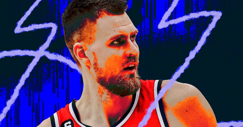 KevinOConnor's tweet photo. The Wizards allow only 0.78 points per pick-and-roll defended by Kristaps Porzingis. That’s the best mark in the NBA among the 25 players who have defended the most pick-and-rolls this season, per @SecondSpectrum. More on @ringer: