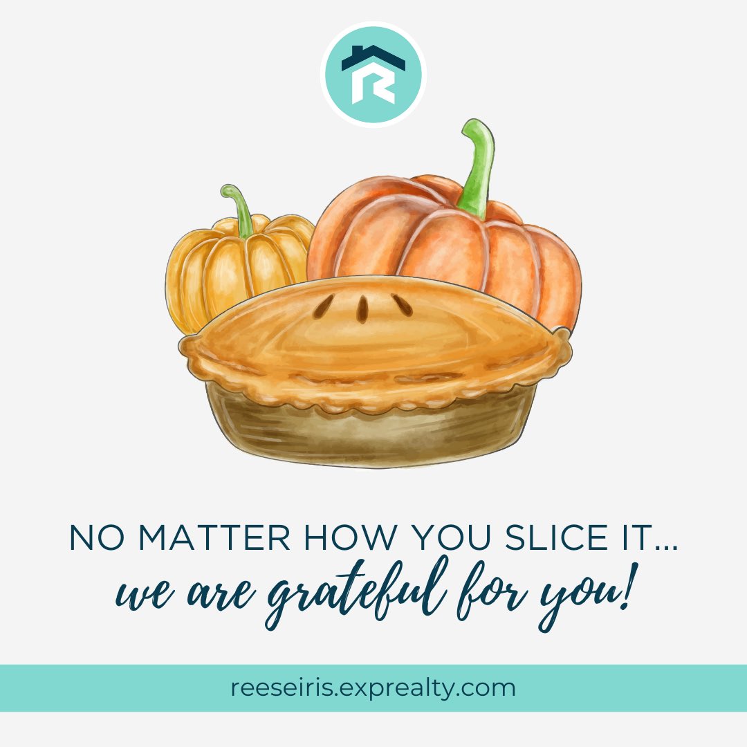 ReeseAndCoPDX's tweet photo. No matter how you slice it, we are grateful for you (and pumpkin pie. Pumpkin pie is pretty great, too!). Comment below with something you're grateful for. https://t.co/UgFTRKDqtX