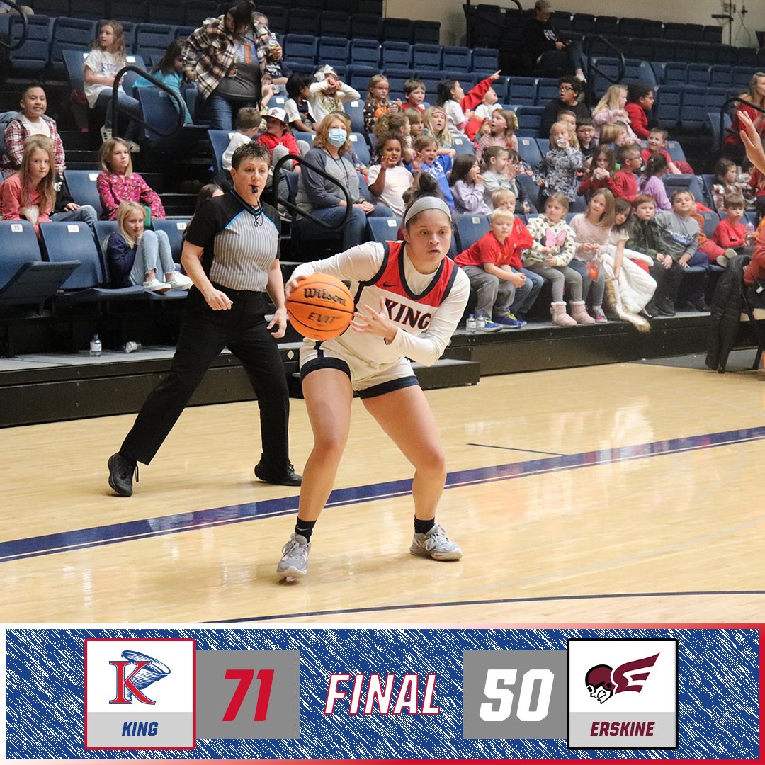 KingAthletics's tweet photo. .@king_wbb picks up their first win of the season this afternoon! #TheAftermath #KingPride https://t.co/o5crDrhg6R