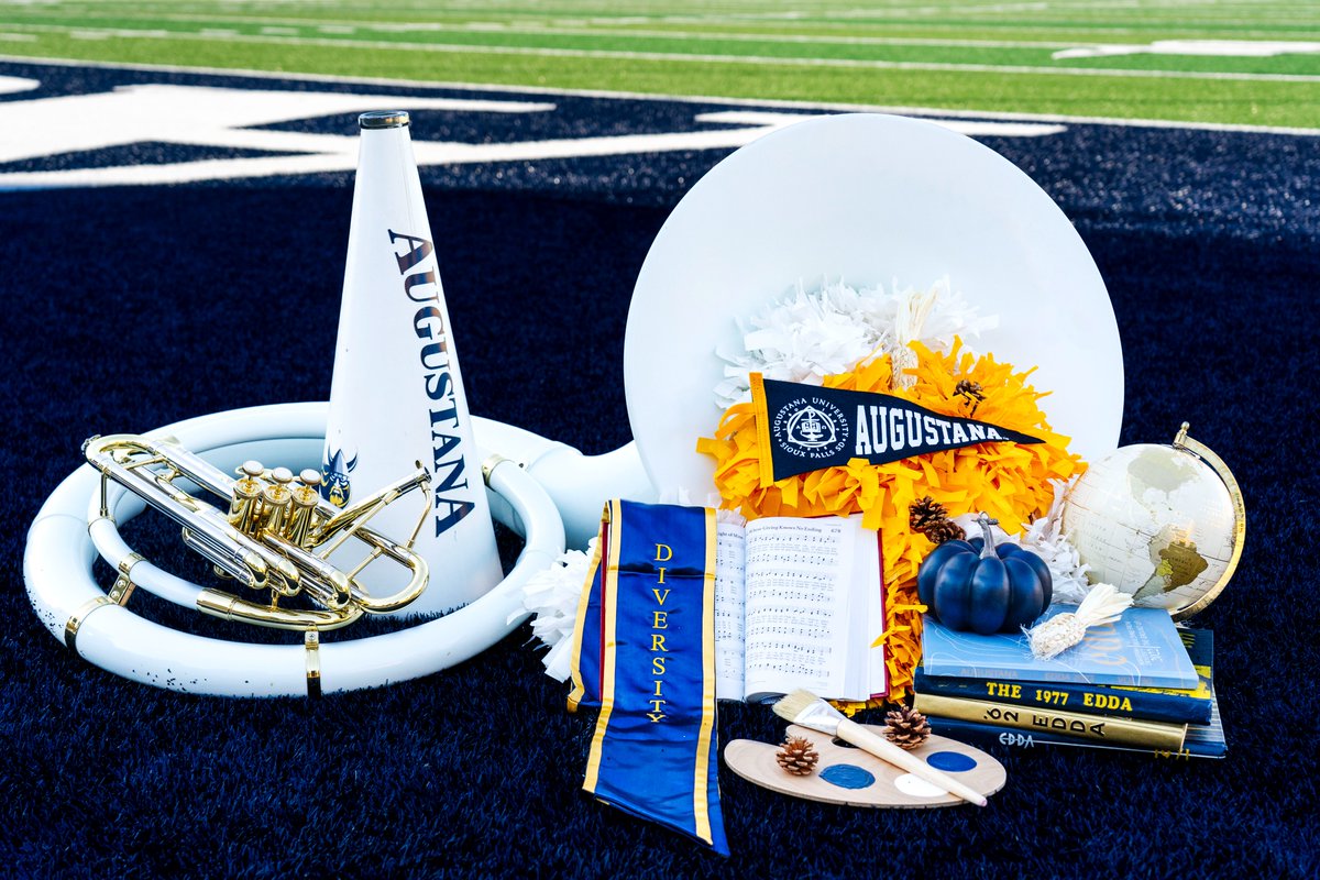 A horn of plenty — filled with all that makes us thankful to be Vikings 💙 Happy Thanksgiving, Augustana! 

#WeAreAU | <a href="/AugieAlumni/">Augustana SD Alumni</a>