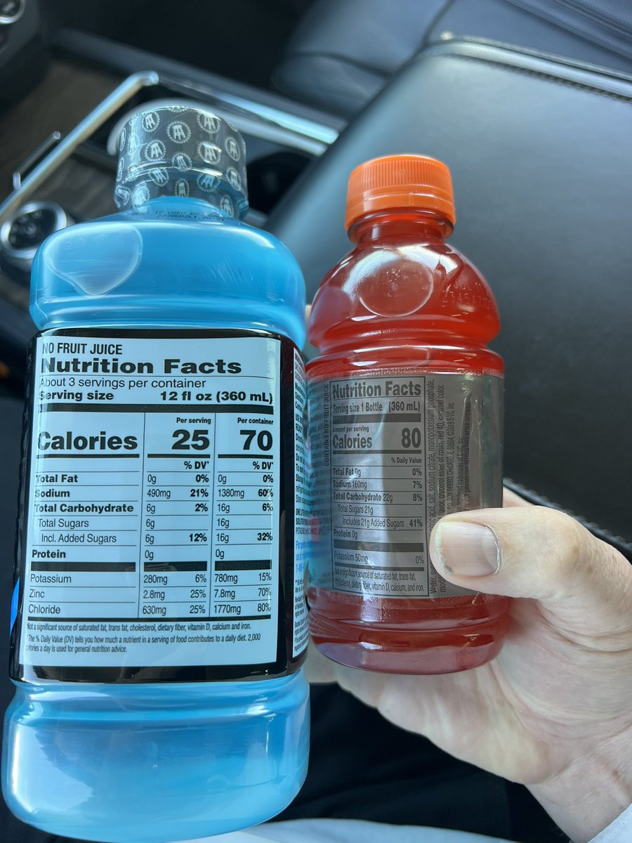 Conmantweek's tweet photo. And the Revitalyte taste better too. @DrinkRevitalyte https://t.co/brQJAFrHtq