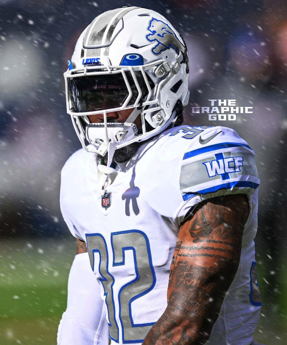 The Graphic God on X: 'Thoughts on these icy @Lions uniforms? - #Detroit # Lions #NFL #NFLTwitter @FB_Helmet_Guy  / X
