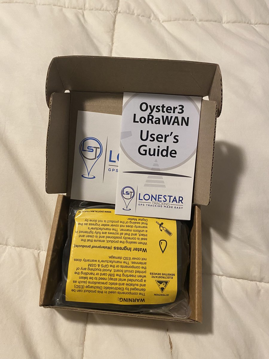 Finally arrived 🤩

Thank you <a href="/LoneStarTrackin/">LoneStar Tracking</a> 

#SenseCAPsetup #ThePeoplesNetwork #WeThePPL #Helium #HNT #DeWi #IoT #LoraWAN #Mining #proinstall #sensecap #sensecapm1 #hotspot #heliumnetwork