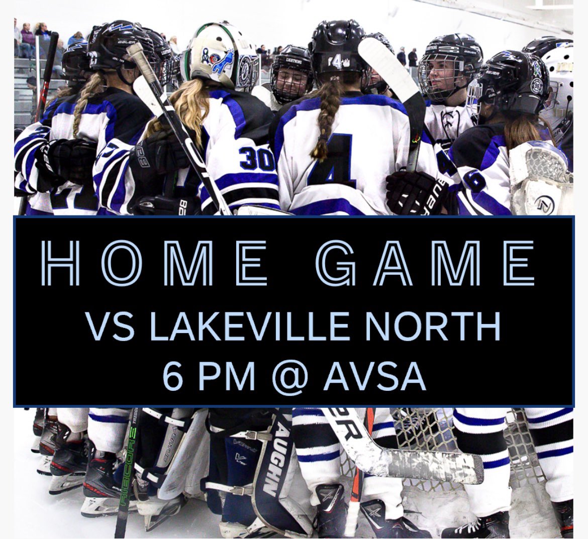 Eastview Lightning Girls Hockey on Twitter "See you rink side tonight