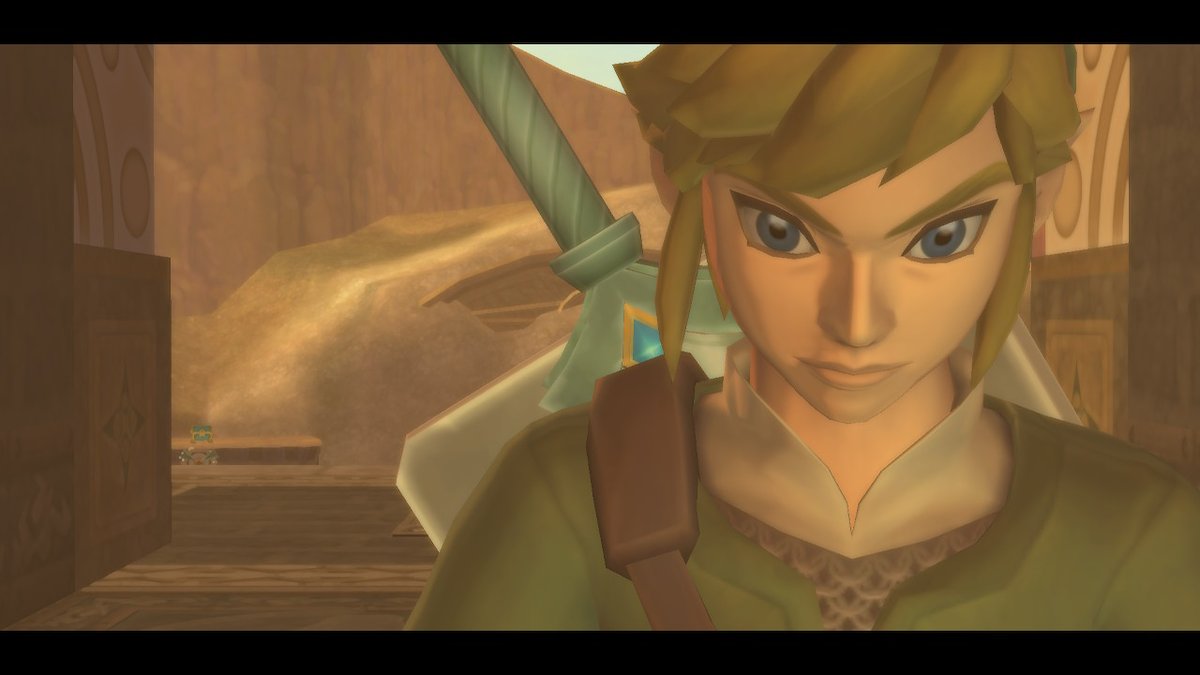 Luhmol's tweet image. Wenn Link die Tempel in Skyward Sword betritt spürt man die sich immer stärker aufbauende und bedrohlich wirkende Atmosphäre. Das wurde so toll in Szene gesetzt! #SkywardSwordHD #Zelda #NintendoSwitch