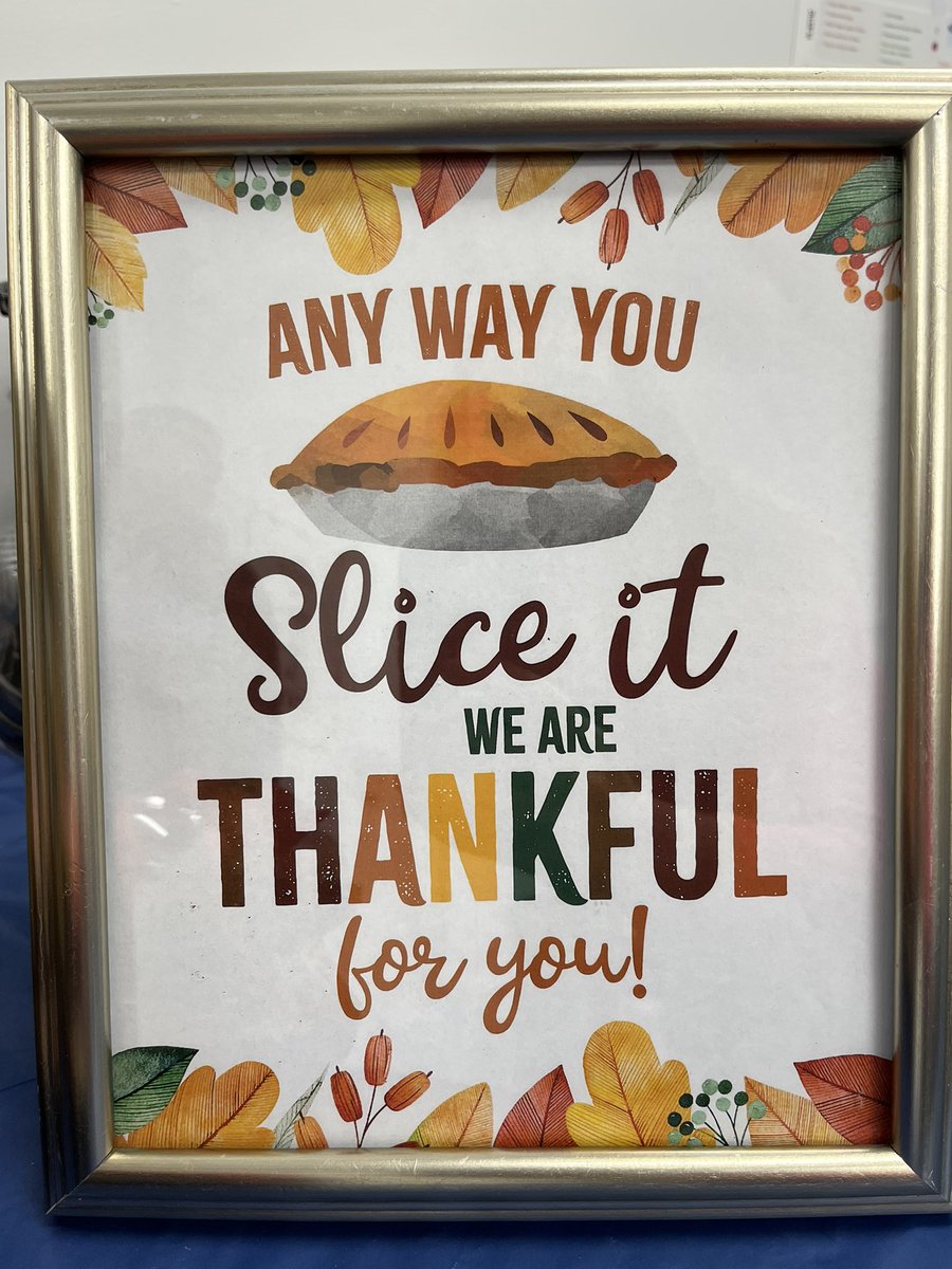 brassy_bear's tweet photo. We are beyond thankful for our amazing teachers and staff! The PTA was happy to provide all Brassy Bear staff with a pie to take home for their holiday this week 🥧 🦃 https://t.co/HXEhF3sOPB