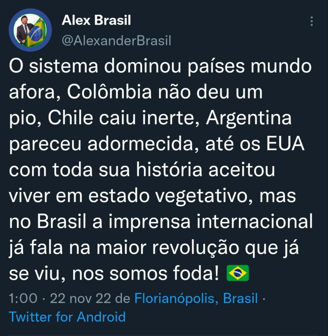 Rosa_letras's tweet photo. A quadrilha do STF se mobilizou contra a nação. Rasgaram a constituição, passaram por cima de tudo para tentar calar o povo.
Nós é que somos contra a democracia?
#STFVERGONHADOBRASIL
#STFOrganizacaoCriminosa
#STFRompeuADemocracia
#STFNACADEIA https://t.co/ToOVwqSszD