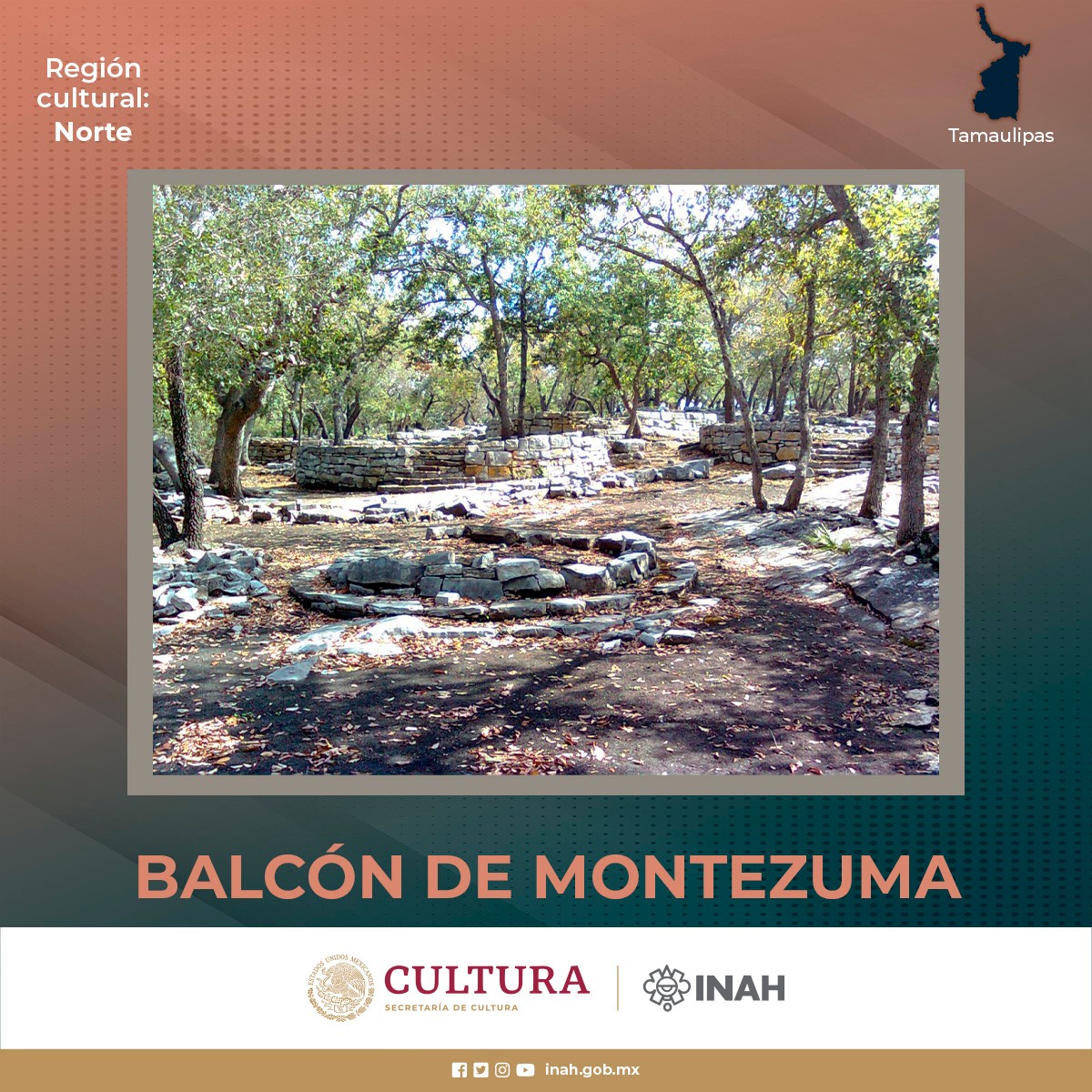 INAHmx's tweet photo. Balcón de Montezuma se inscribe en el Complejo Cultural Pueblito y se desarrolló hacia el límite noreste de Mesoamérica, justo en la extensa franja fronteriza que la separa de Aridoamérica. 

El Complejo Pueblito es la extensión más al noreste que posee arquitectura con piedra. https://t.co/hb7AeR4xWX
