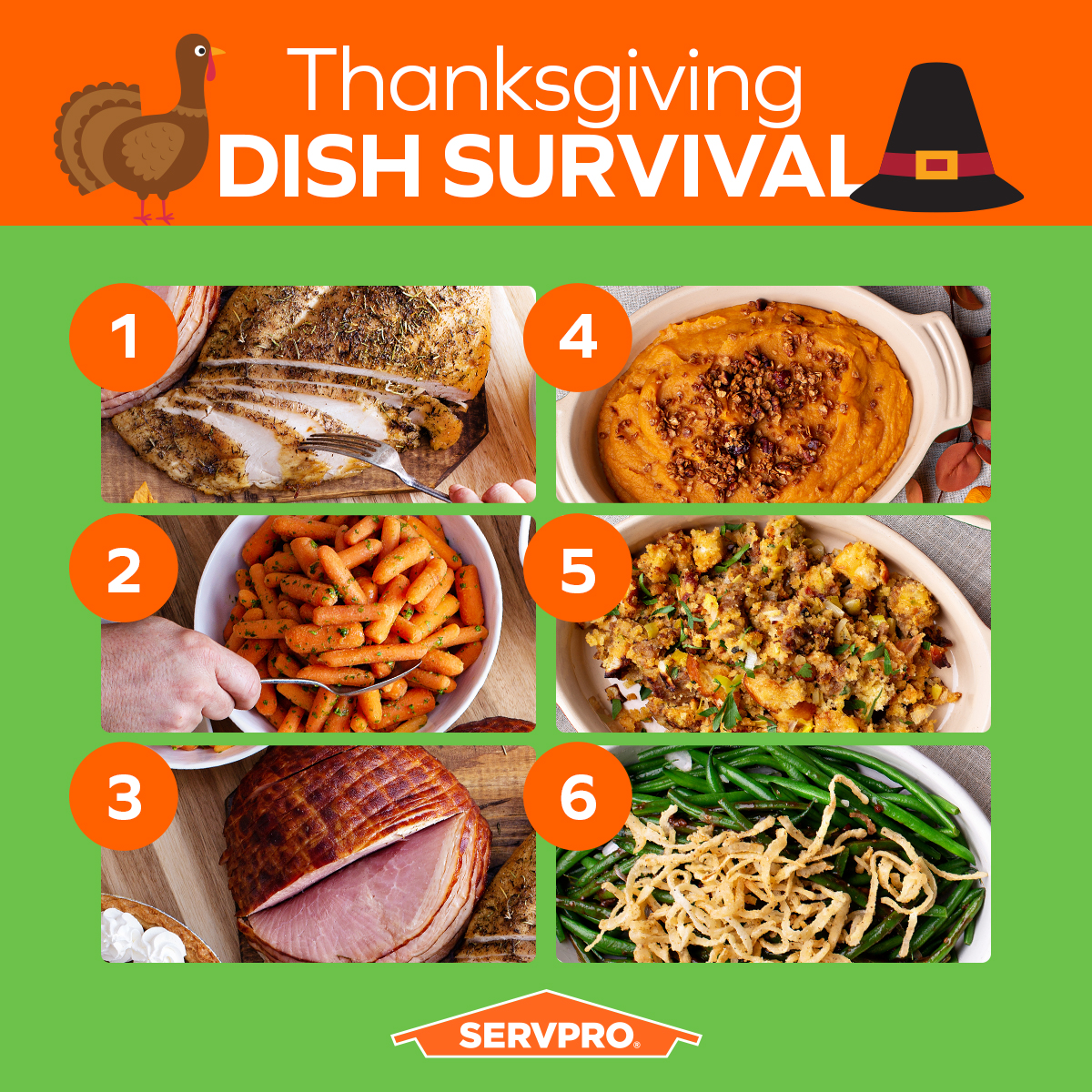 You can only keep four of these Thanksgiving dishes, and two have to go forever. 

Reply with your picks below!