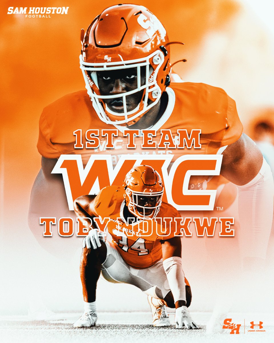 Making his impact felt from day one, <a href="/_tobennaa/">Toby</a> earns well-deserved 1st Team All-WAC honors this year. #SwarmNCompete #EatEmUpKats