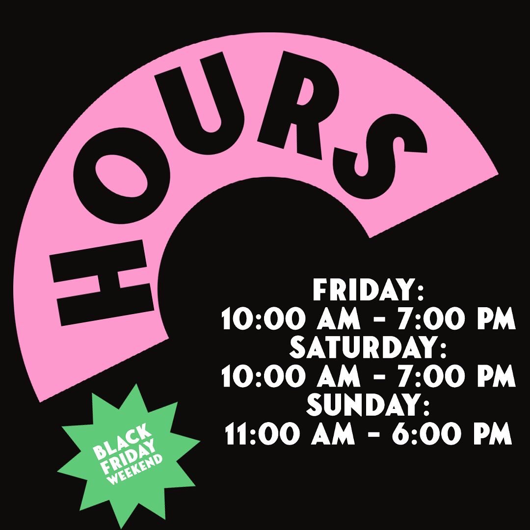 ⚡️40% OFF EVERYTHING THIS WEEKEND⚡️ 

It’s time for our Go Big for Small Biz Weekend! Don’t forget to shop LOCAL and support SMALL this weekend when you are out shopping. Regular hours through Wednesday, closed Thursday, and then special shopping hours Friday through Sunday. 🛒🛍
