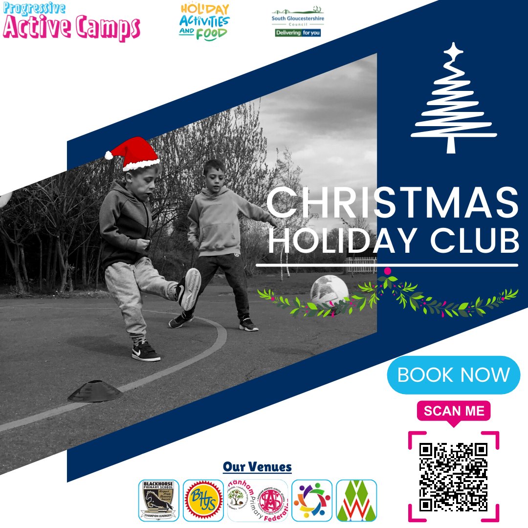 🎅Santa Claus is comin' to town... Spaces at our Christmas Holiday Clubs are going fast!!! Book now to avoid disappointment👇 🔗ow.ly/2F7S50LKAwC @BlackhorsePri @BHinfants @BHJuniors @samuelwhites1 @HAJschool @PatchwayC_S
