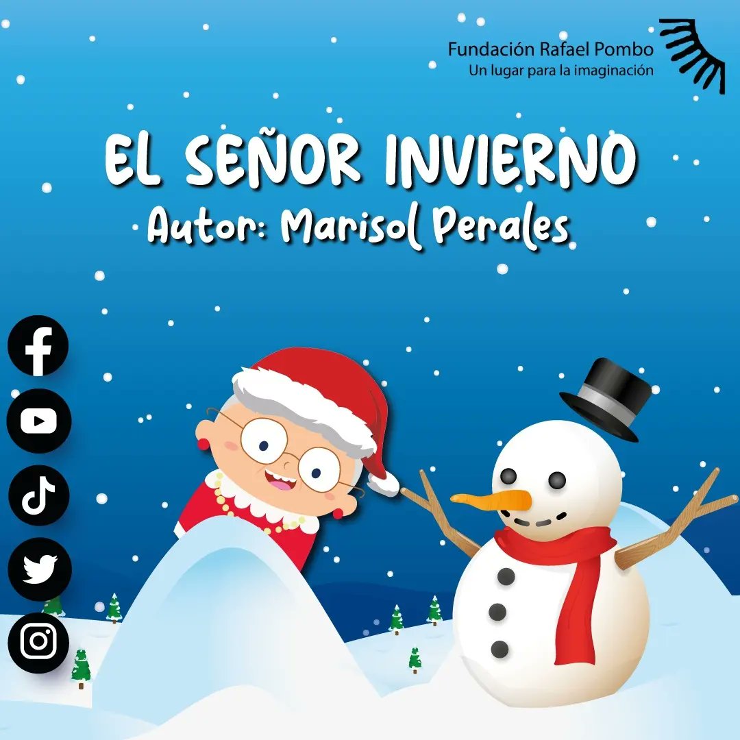 FRafaelPombo's tweet photo. Recomendado 🚨

❞𝐏𝐨𝐞𝐦𝐚𝐬 𝐢𝐧𝐟𝐚𝐧𝐭𝐢𝐥𝐞𝐬✨ ❞

El señor invierno ❄️🥶

De:Marisol Perales ✍🏻

📌Mi querido amigo de Pombo🎩 recuerda que debemos valorar la vida sin importar como sea.

#FRP #Poemas #Niños #Niñas #FundaciónRafaelPombo 
#ElSeñorInvierno https://t.co/V9XEWdfQOd