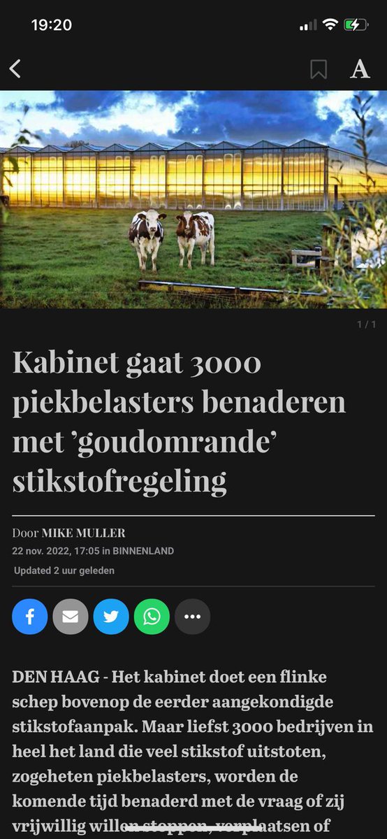 ackumar070's tweet photo. Zoals een gewaardeerd teamlid al zei: Beetje jammer dit. Een koe in de wei is geen piekbelaster. Een glastuinbouwbedrijf al helemaal niet. 

Zo werkt framing dus. https://t.co/UjivrGiJhF