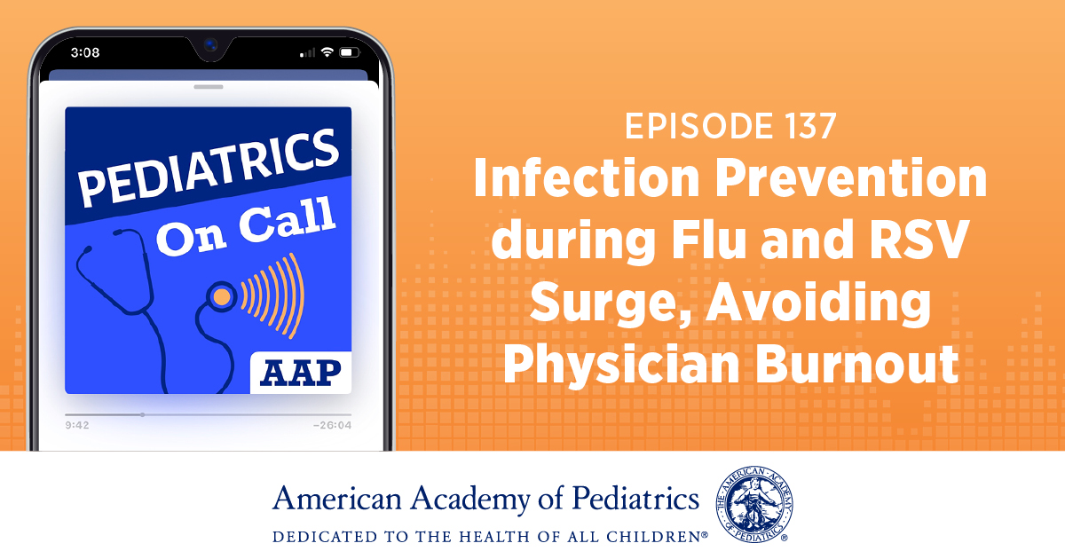 As flu and RSV continue to spread, Dr. Allison Messina explains the ways different viruses are transmitted and what infection prevention and control measures are most effective. New on the pod here: aap.org/podcast.