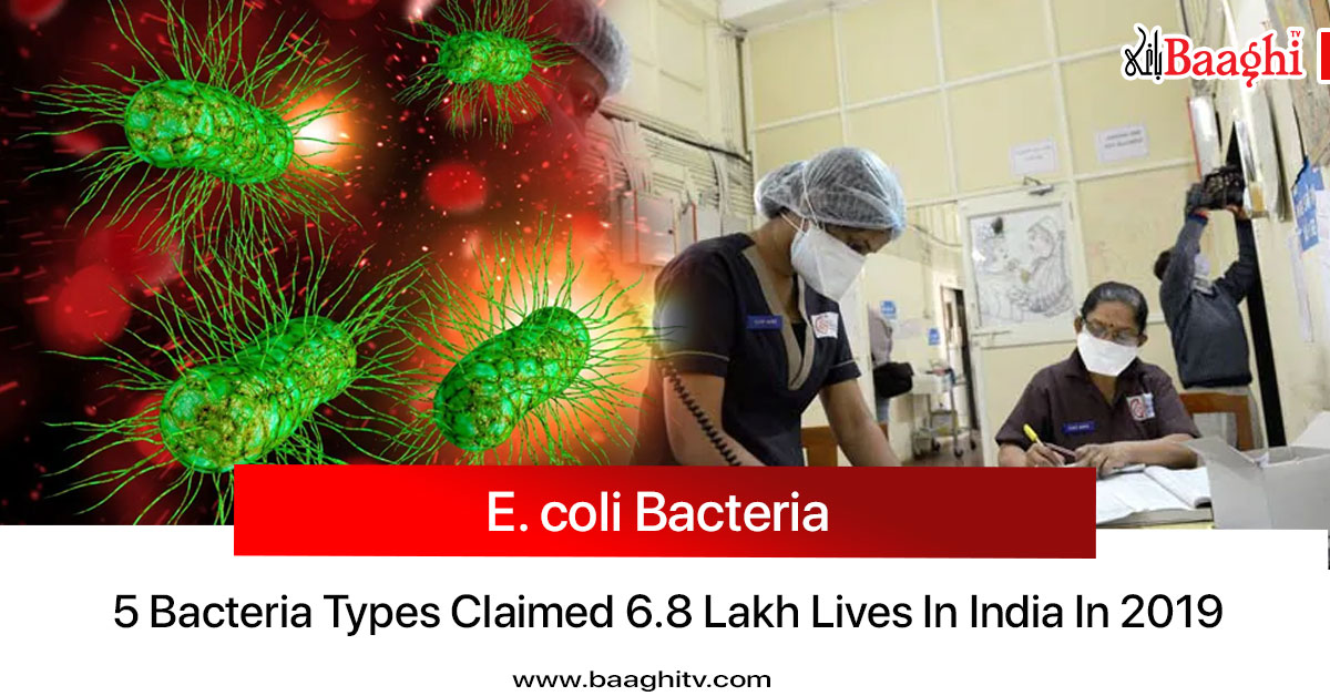 BaaghiTV's tweet photo. 5 Bacteria Types Claimed 6.8 Lakh Lives In India In 2019
https://t.co/SEpRVYzDxK
#BaaghiTV #baaghinews #CDC #EColiVirus #Health #HealthIssue
#EColiVirus #Superbugs #HealthNews #HealthInfo #BloodStreamInfection https://t.co/h4jPilklao