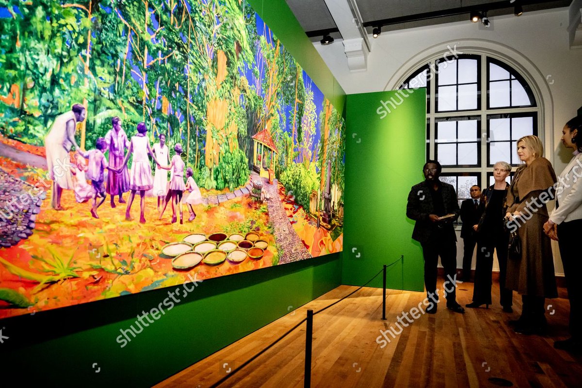 MyRoyalsWorld's tweet photo. 🇳🇱Queen Maxima visited the exhibition "Our colonial heritage" at the Tropenmuseum in Amsterdam. The exhibition is focused on the "Dutch colonial history in the Caribbean parts of the Kingdom, Indonesia and Suriname".
📸Hollandse Hoogte/Shutterstock// https://t.co/nt5elKve4D