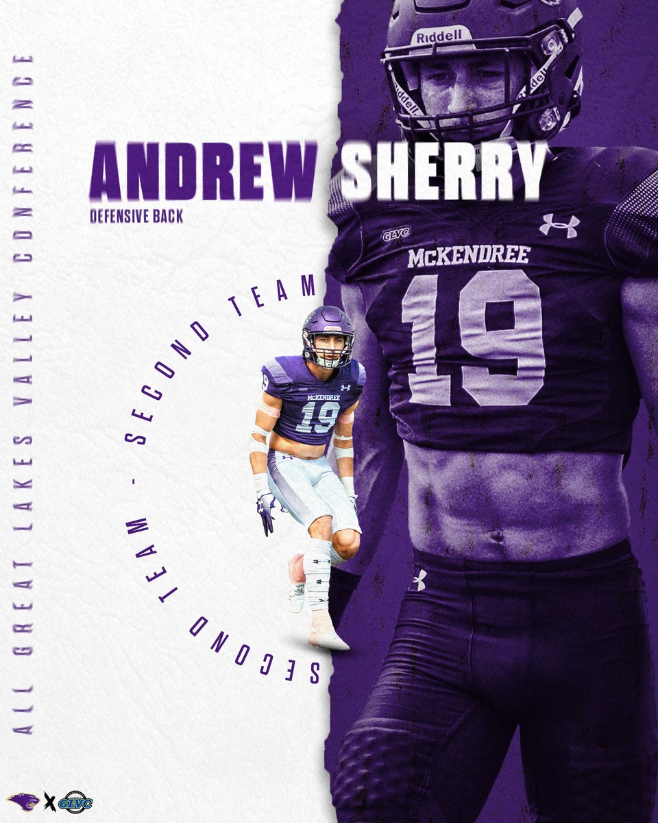 ✌️ Selections for Second Team All-GLVC!

Andrew Johnson - OL
Andrew Sherry - DB

#BEARCAT23LEVATED