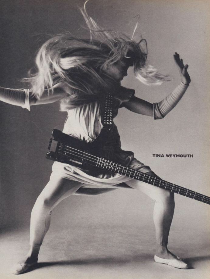 Happy Birthday to this architect of the groove, the coolest bass player of all space and time, Tina Weymouth. 