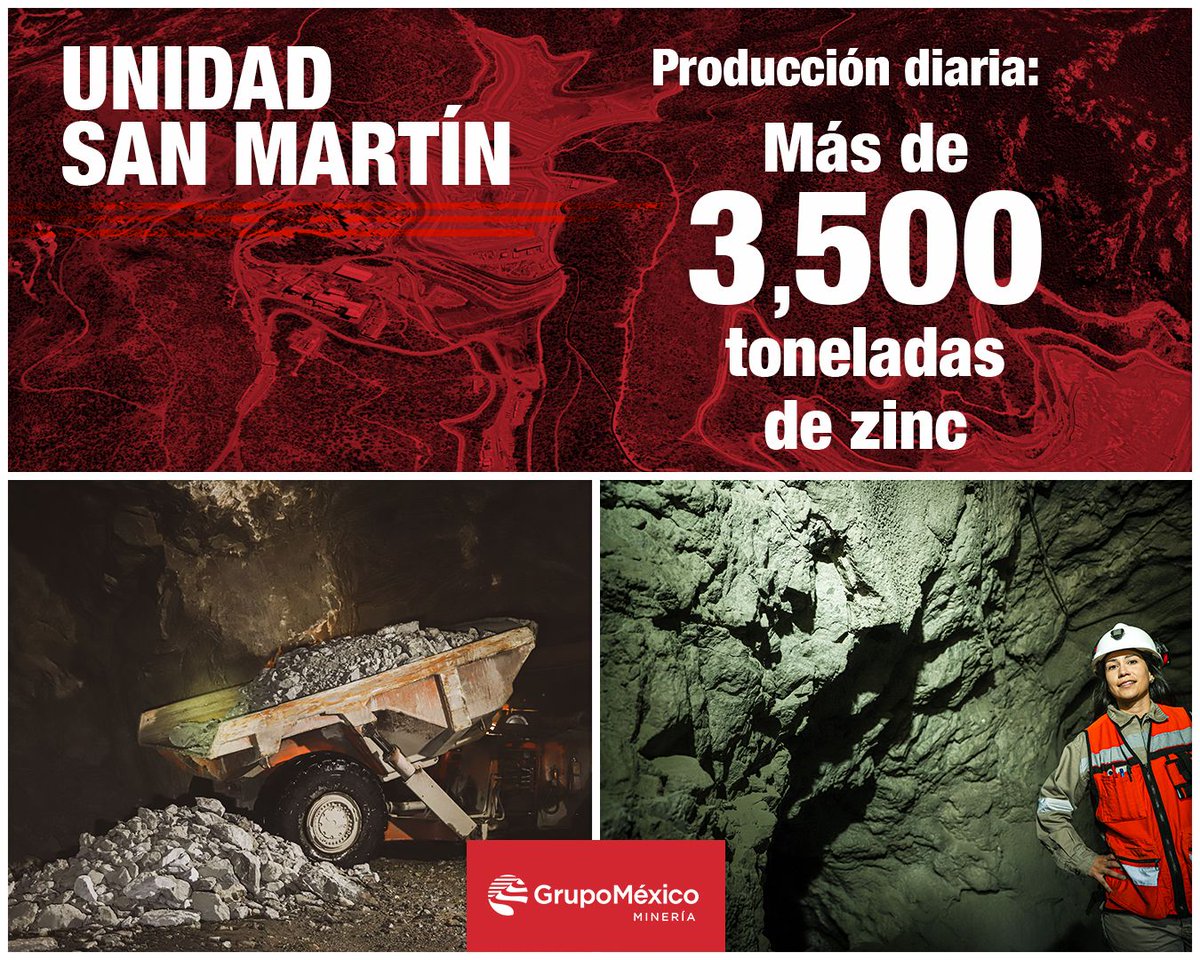 RankingCons's tweet photo. @GMexico_oficial te comparte un dato sobre su Unidad San Martín, ubicada en Sombrerete, Zacatecas.
Conoce más de su División Minería en https://t.co/XlgaWdjtOZ https://t.co/m45D6Bq2s0