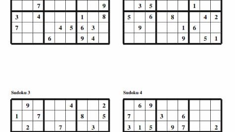 _Pasatiempos_ on X: Sudoku para imprimir nº 46