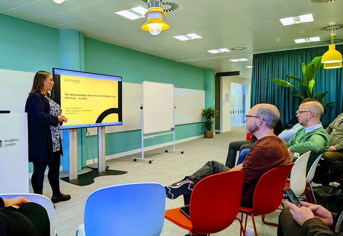 armitage_evans's tweet photo. A fabulous day connecting with FE colleagues and sharing the work we do across Luminate at the Google Academy London #FEGoogle2022 @EdtechBren @Indy_SkillsLCC Great to see @WhatTheTrigMath and thanks for a great day @hope_steven https://t.co/THUlp4TUXh