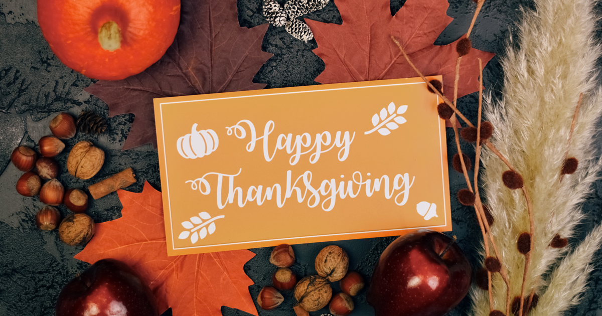 Happy Thanksgiving from all of us at YESCO!

We will be closed on Thanksgiving and will reopen on Friday 11/25 at 7 am.