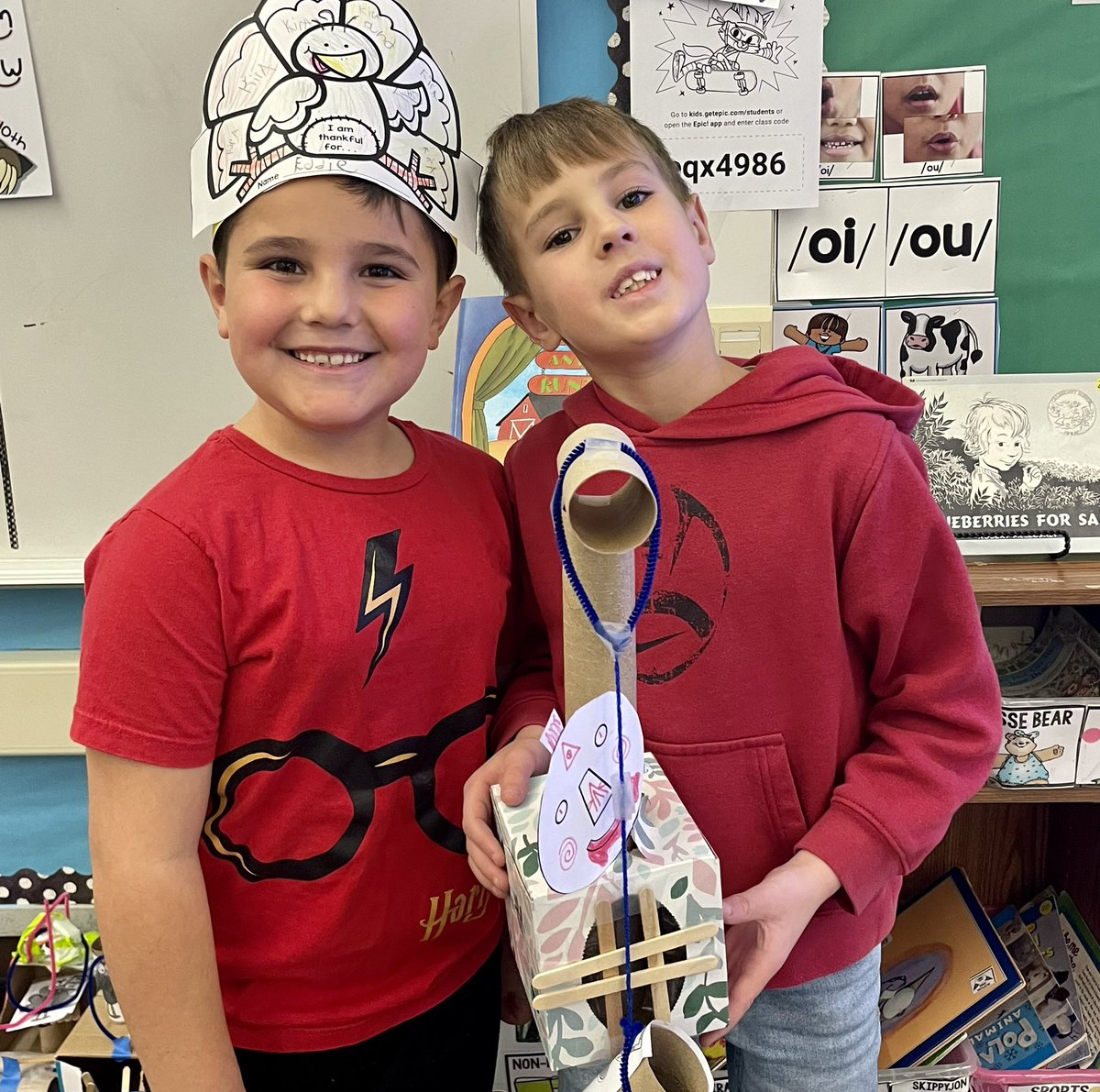 CBGaymanES's tweet photo. Check out these tricky Turkey Traps! 🦃 #HowToCatchATurkey #GoGaymanMustangs https://t.co/VW4gHWiGyh