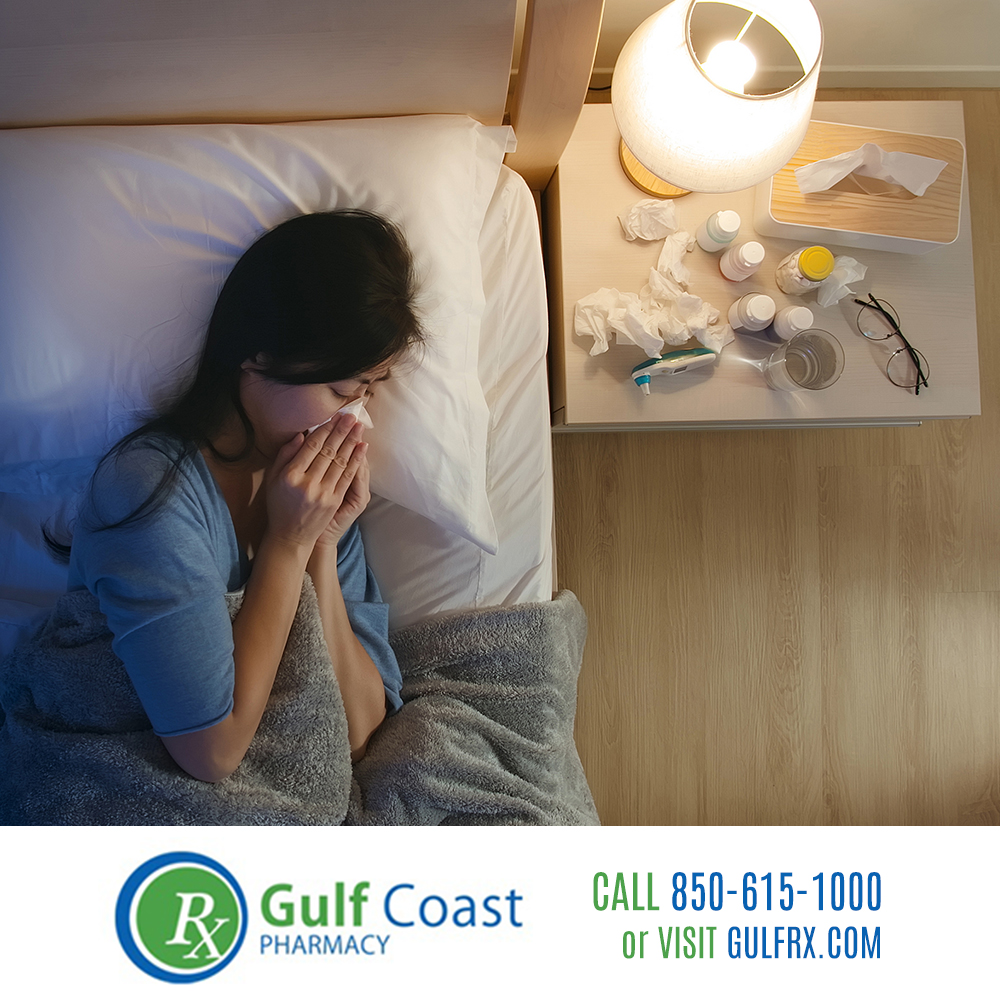 When you're under the weather, we just want to help you feel better!
Come visit one of our three locations if you need any medicines for cold and flu season.

(850)615-1000 | gulfrx.com