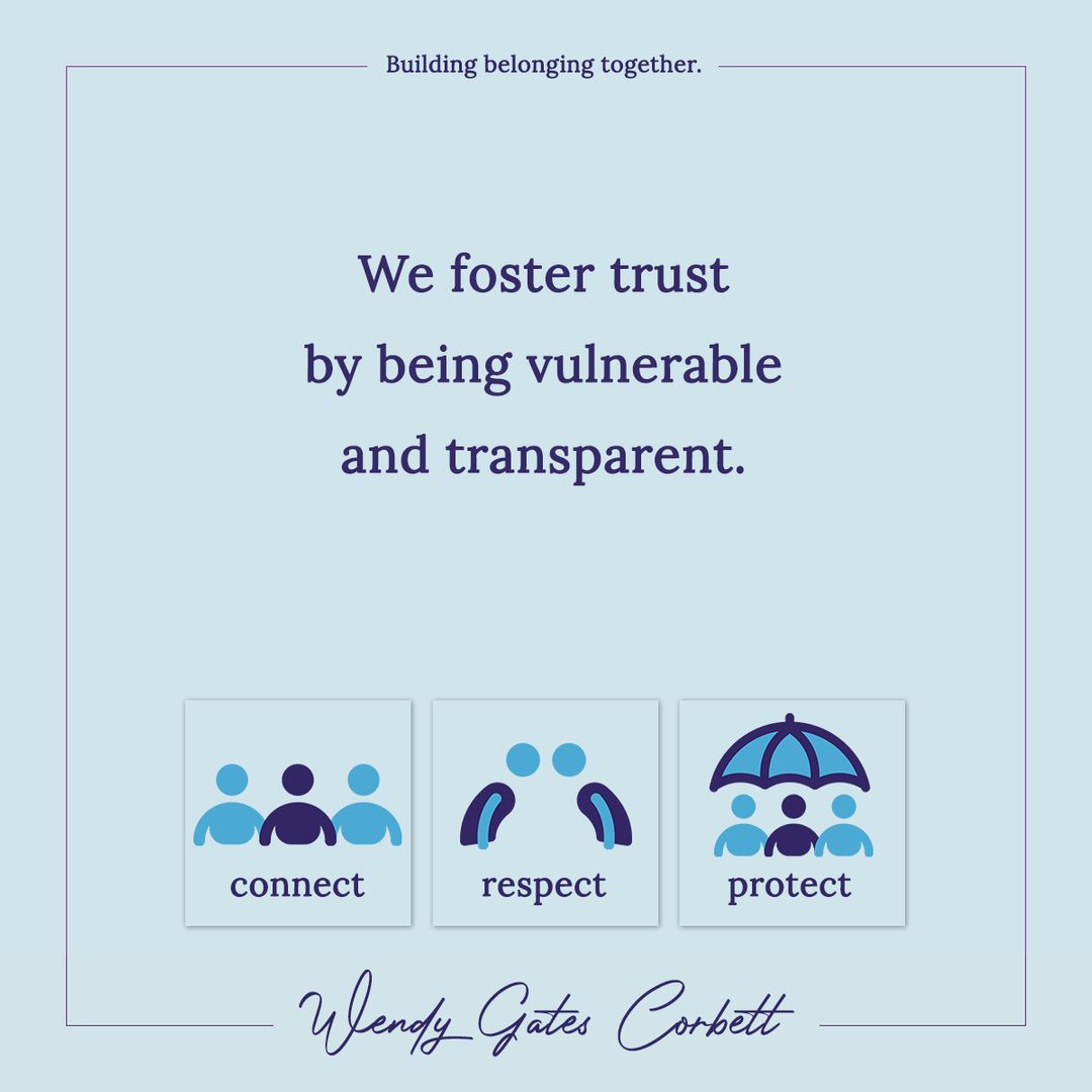 Foster trust within your organization by being vulnerable and transparent: acknowledge that you don't have all the answers. "I don't know right now" is better than silence.