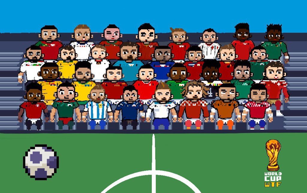🏆 What is World Cup WTF:

⚽️ Community driven project
⚽️ For NFT/Sports enthusiasts around the world
⚽️ No creator royalties
⚽️ Just trading players for futbol fun
⚽️ 32 1/1 All-Star players from every nation

Mint to start building your squad:worldcup.wtf

#LFGOAL ⚽️