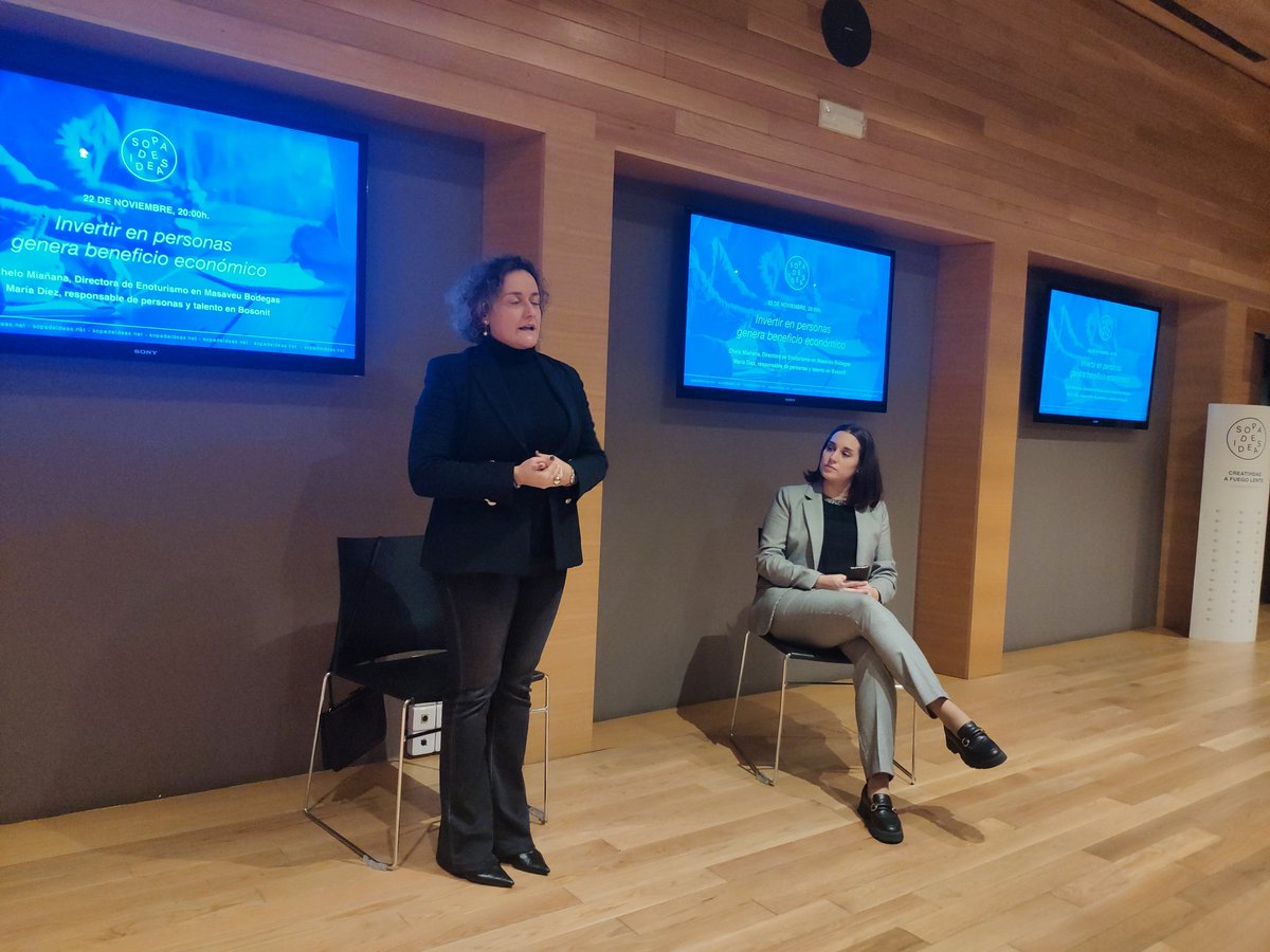 LuisPerezEche's tweet photo. Penúltimo @sopadeideasnet de @FERJovenAJE  un placer escuchar a @Conmicas de @MasaveuBodegas  @LaRiojaEmprende #ADER @lariojaorg https://t.co/pp3ZQUC0X4