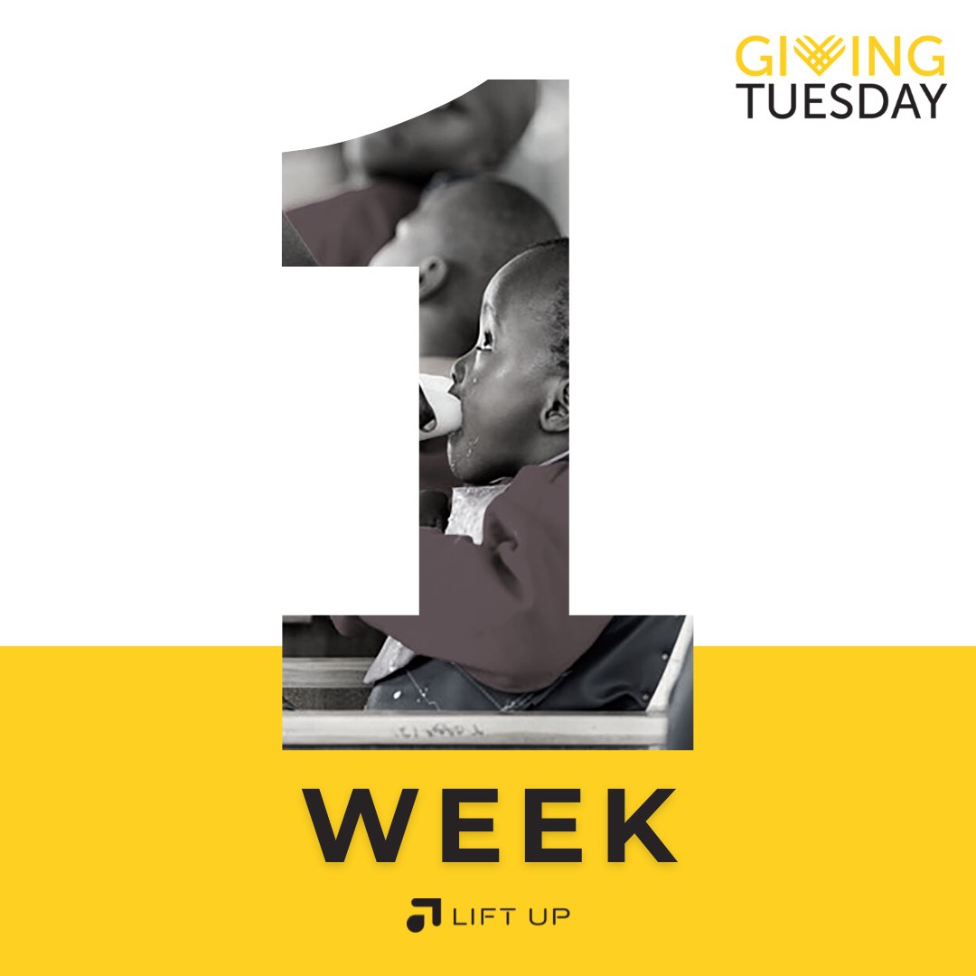 GivingTuesday is in ONE WEEK! ⚠️ 
We are so excited to share this year's project with you and see the impact that we can make together. Stay Tuned! 👀
