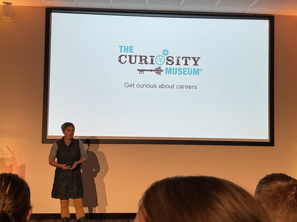 encorecommsuk's tweet photo. ⁦.@mandagraham4⁩ launches her @betadenuk pitch for schools and colleges to help test The Curiosity Museum online, helping young people explore career options and develop a better understanding of who they are #edtech https://t.co/4gyTVkPUBL