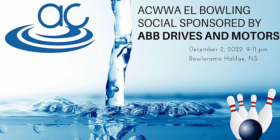 ACWWA's tweet photo. ACWWA Emerging Leaders committee is hosting a bowling night on December 2nd. Check out the link below for more details and to register! https://t.co/LILa58urqZ https://t.co/TPRBTtOQnY